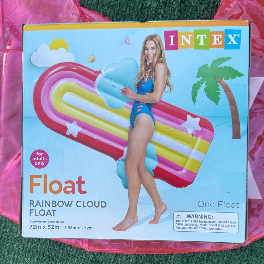 Intex Rainbow Cloud Float